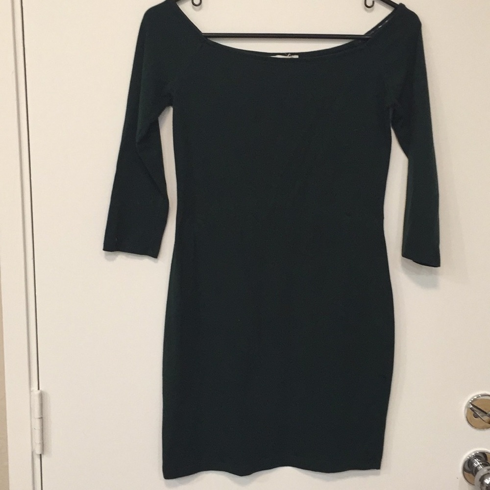 Forever21 forest green dress size M